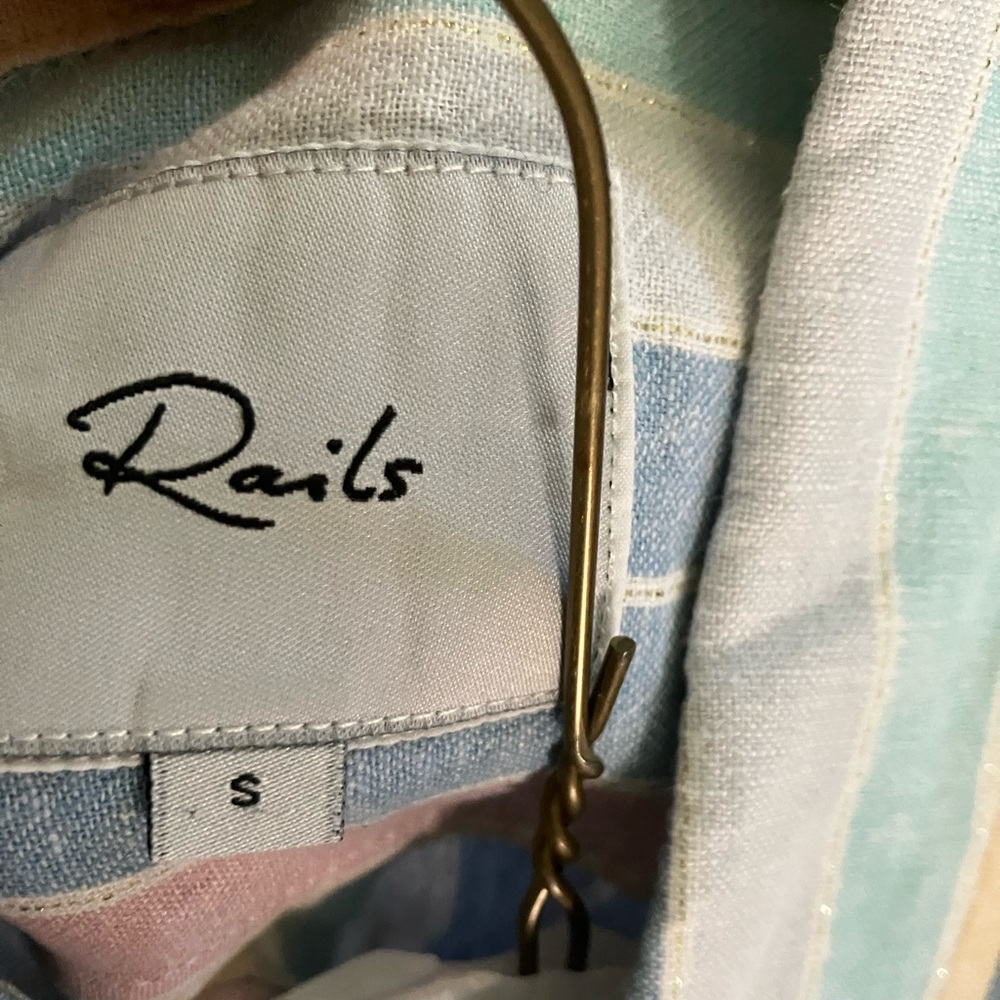 Rails Button Down Blouse - image 3